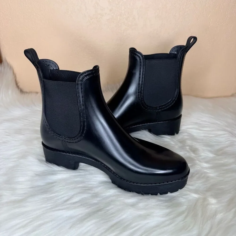 Jeffrey Campbell Cloudy Rain Boot Size 8